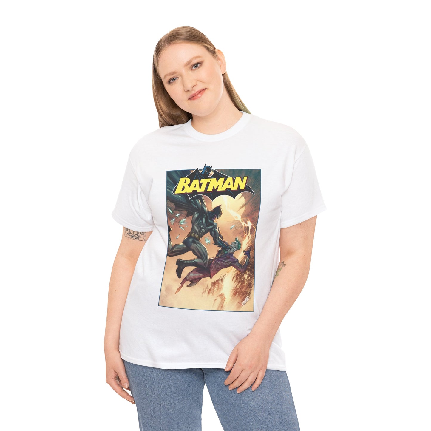Batman Vs Joker T-Shirt - Marc Silvestri Art - DC Comics