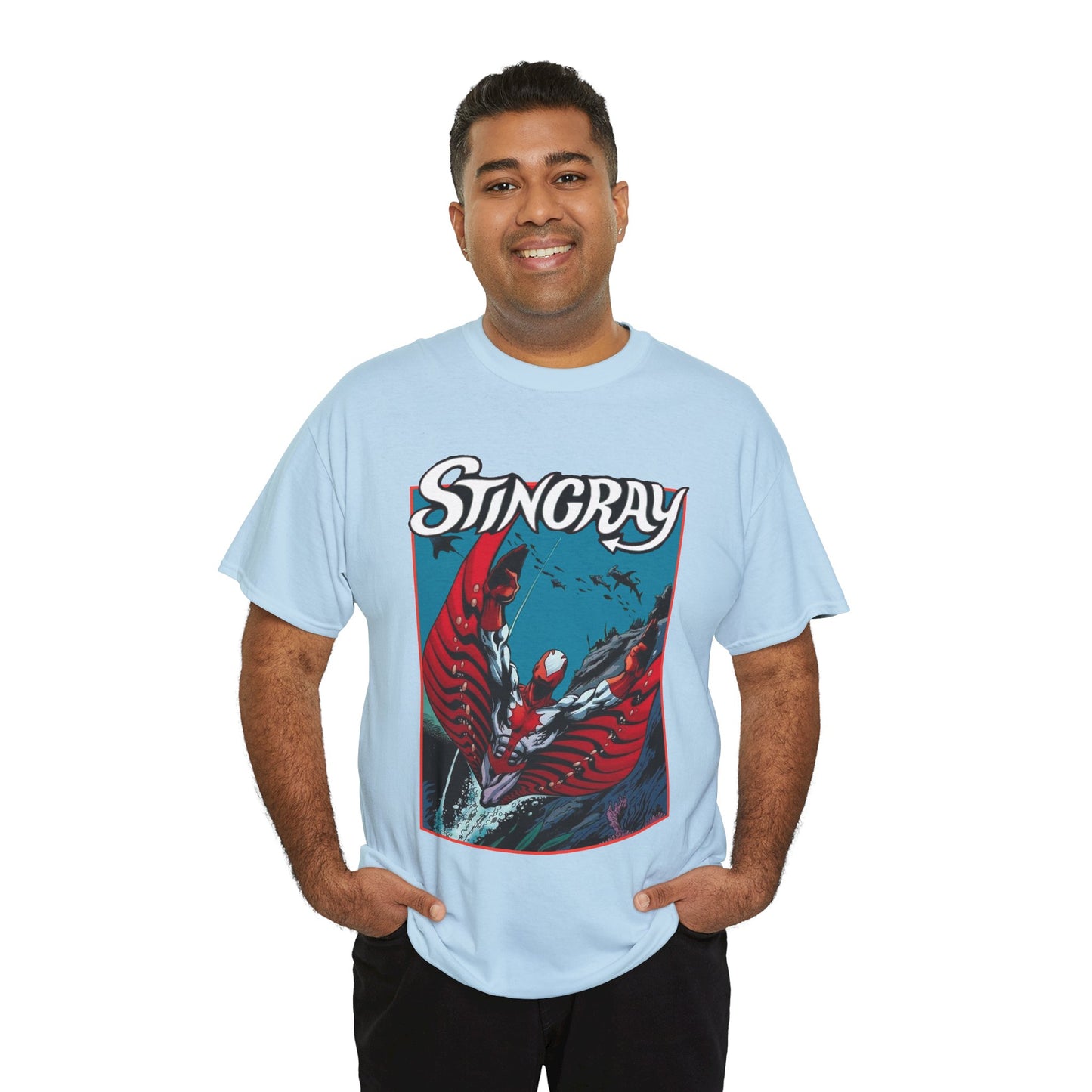 Stingray T-Shirt - Tales to Astonish First Appearance - Walter Newell - Avengers Member - Marvel Comics - Engineer, Oceanographer - Hydro-Base
