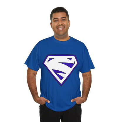 Electric Superman Logo T-Shirt - Clark Kent - Man of Steel - DC Comics - 1990s Storyline