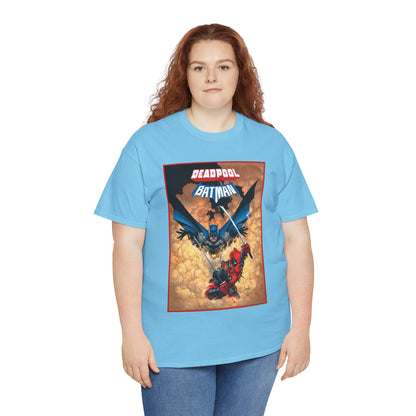 Deadpool & Batman T-Shirt - Greg Capullo Art - DC & Marvel Comics - Crossover - Slade Wilson, Bruce Wayne - 2025