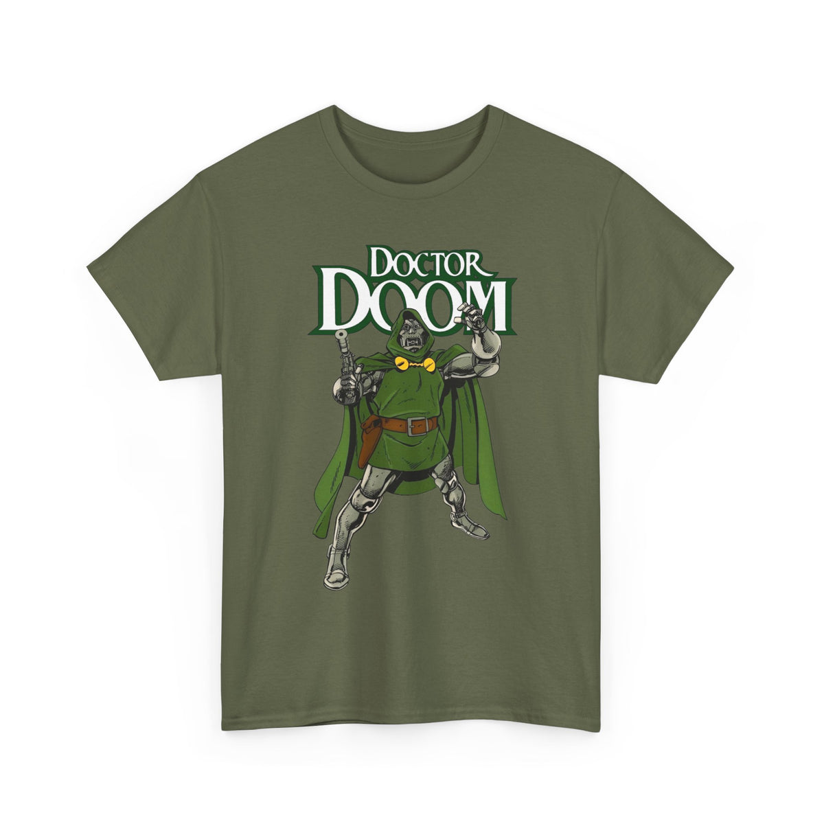 Doctor Doom T-Shirt - John Byrne Art - Fantastic Four Foe - Ruler of Latveria - 2026 Avengers Doomsday Movie - Marvel Comics