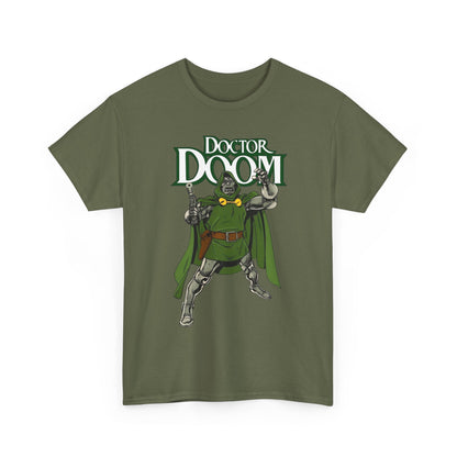 Doctor Doom T-Shirt - John Byrne Art - Fantastic Four Foe - Ruler of Latveria - 2026 Avengers Doomsday Movie - Marvel Comics