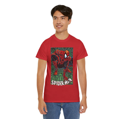 Spider-Man T-Shirt - Todd McFarlane Art - Iconic #1 Cover - Peter Parker - DC Comics