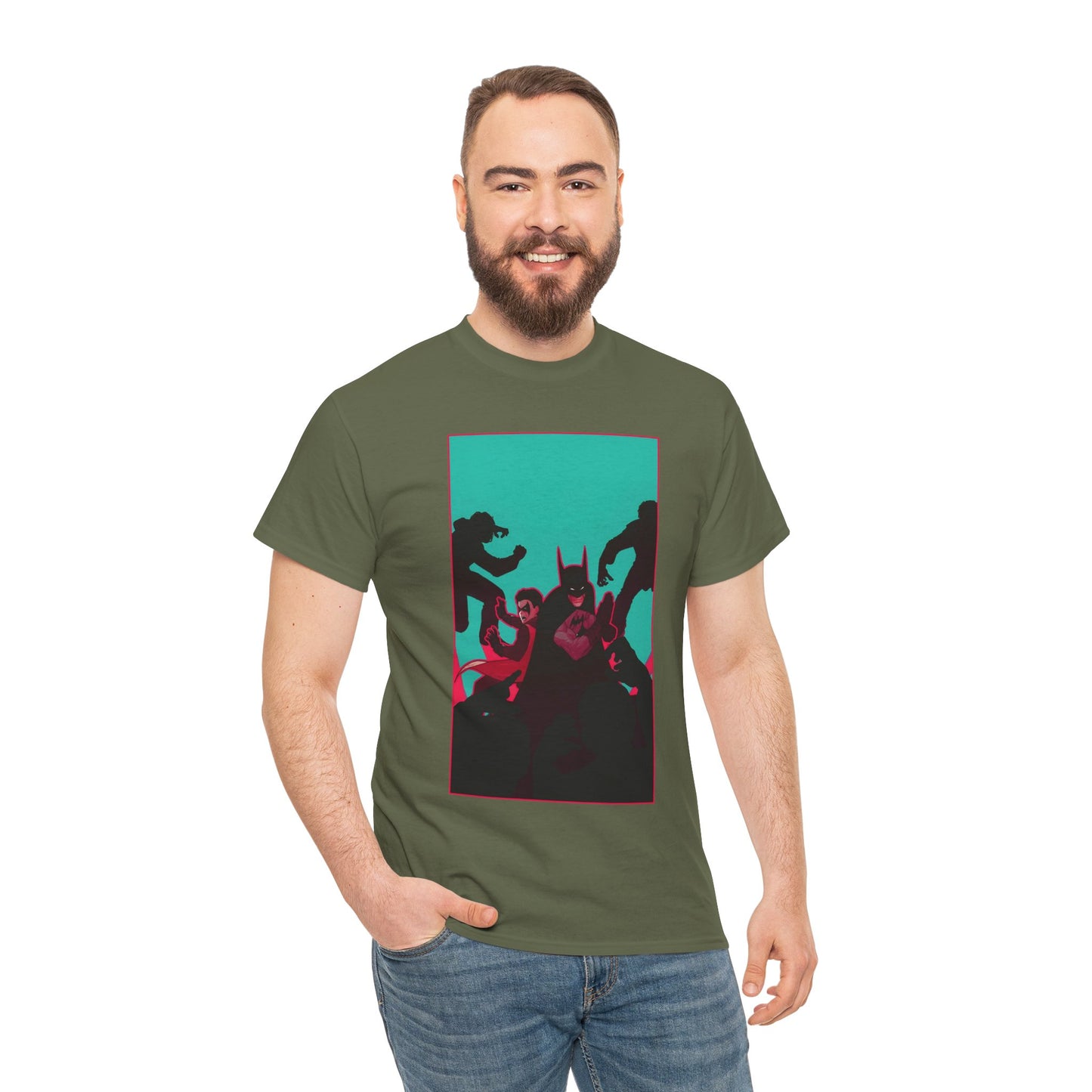 Batman & Robin T-Shirt - Frazer Irving Art - DC Comics