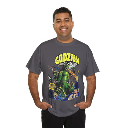 Godzilla T-Shirt - King of the Monsters - 1970s Comic Series - Marvel Comics - Bronze Age Monster Comic