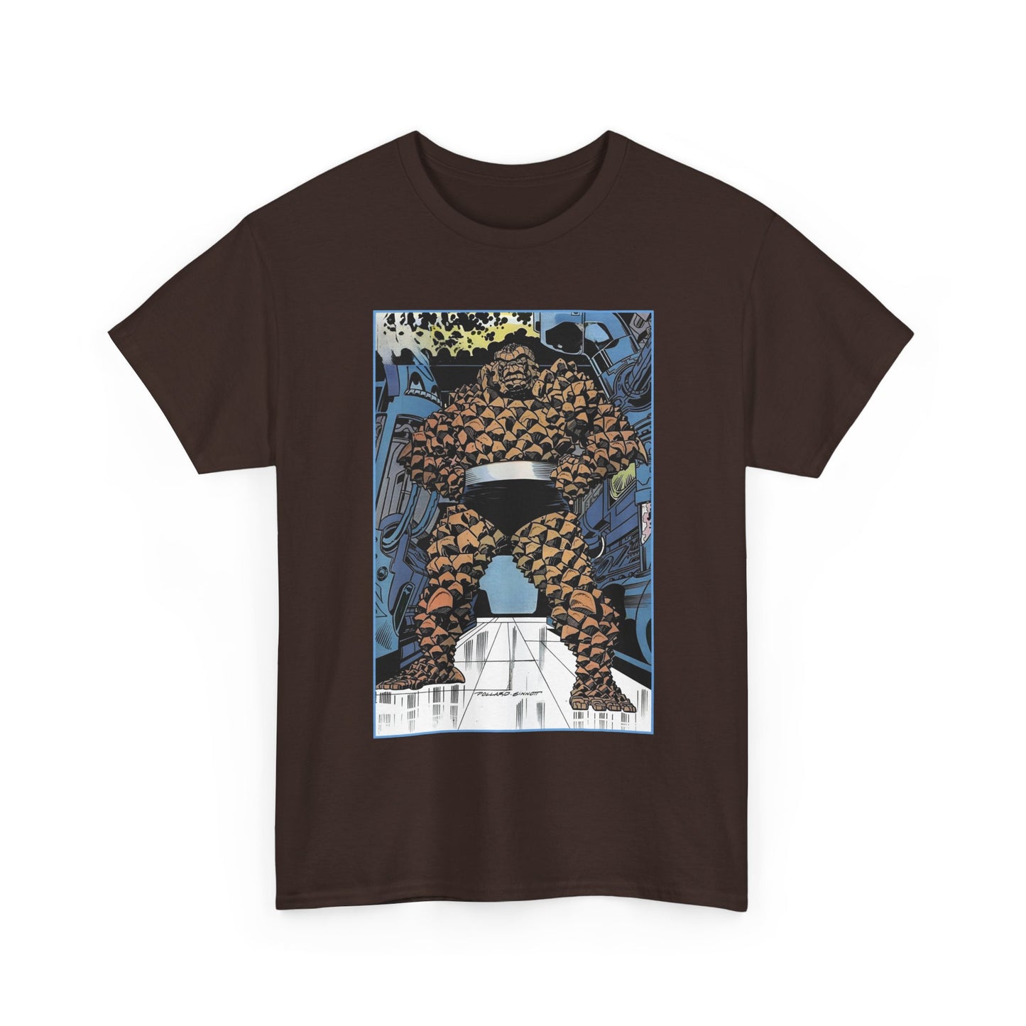 The Thing T-Shirt - Keith Pollard Art - Fantastic Four Pin-Up - Marvel Comics