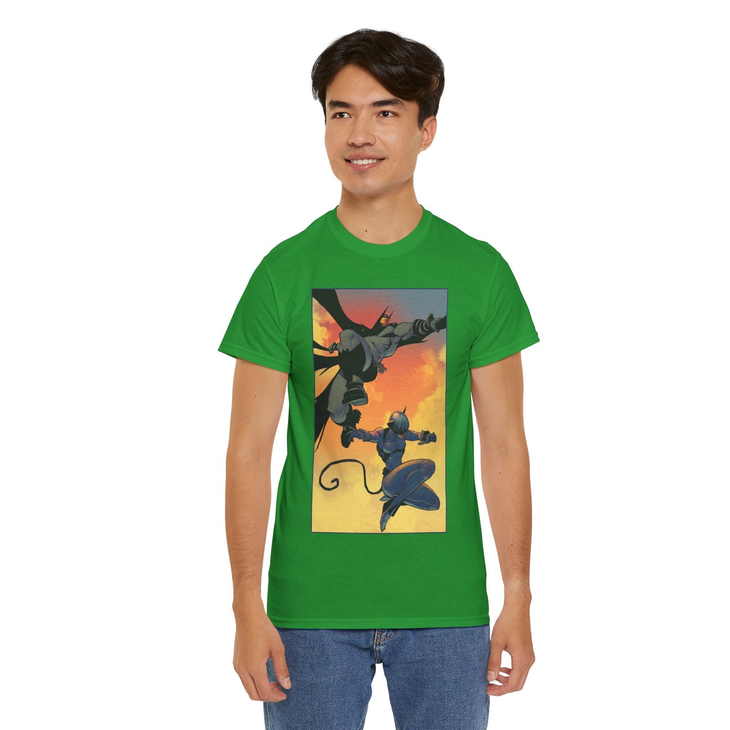 Absolute Batman & Absolute Catwoman T-Shirt - Nick Dragotta Art - DC Comics All-In