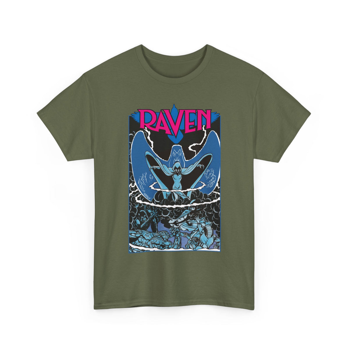 Raven T-Shirt - George Perez Art - New Teen Titans, Trigon - DC Comics