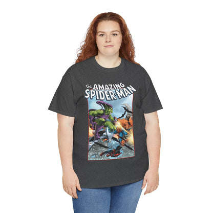 Amazing Spider-Man T-Shirt - Todd McFarlane Art - Green Goblin Vs Hobgoblin - Marvel Comics
