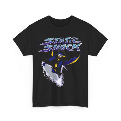 Static Shock T-Shirt - Milestone Comics - WB 1990s Animated Series - DC Comics - Virgil Hawkins