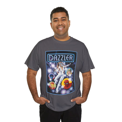 Dazzler T-Shirt - Bob Larkin Art - X-Men Connection - Alison Blaire - Mutant Pop Star - Marvel Comics