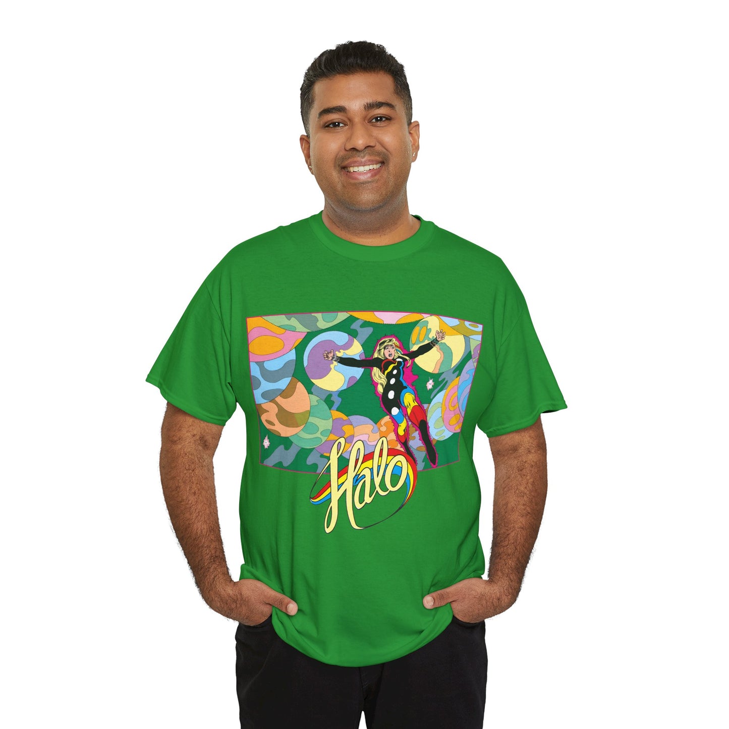 Halo T-Shirt - Batman & the Outsiders Founding Member - "Search for Halo" - DC Comics