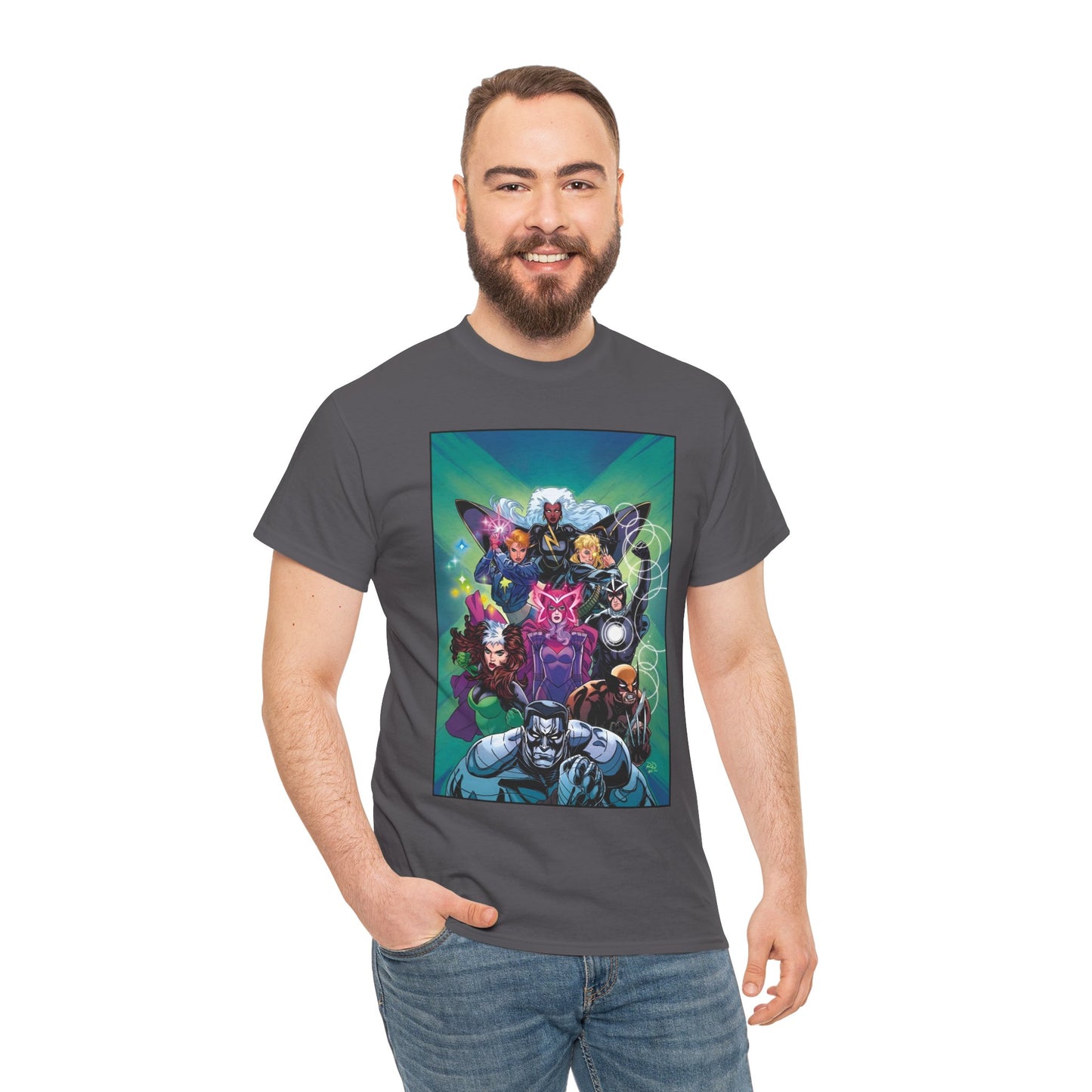 X-Men Outback T-Shirt - Russell Dauterman Art - Wolverine, Storm, Psylocke, Longshot, Dazzler - Marvel Comics