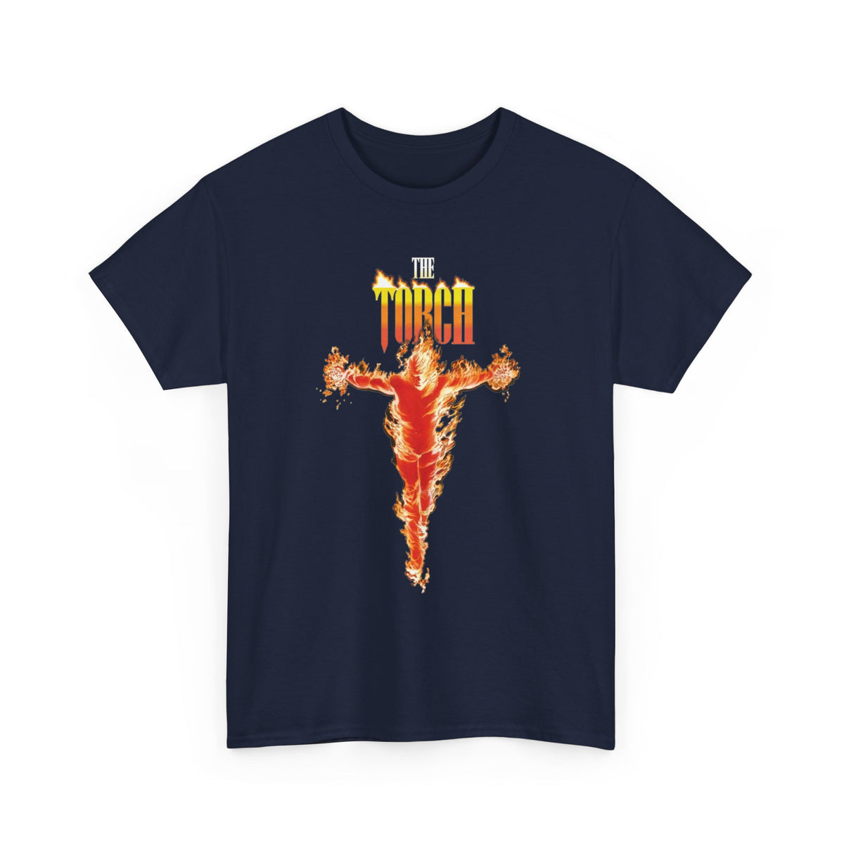 The Torch T-Shirt - Alex Ross Art - Golden Age Member of the Invaders - Marvel Comics