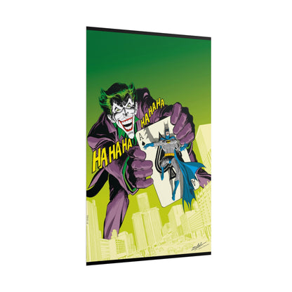 Batman Vs Joker Rolled Poster - Neal Adams Art - Bronze Age Art - DC Comics - Multiple Sizes Up to 24"x36"