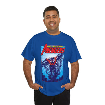 Wonder Man T-Shirt - George Perez Art - Avengers Member - Simon Williams, Marvel Comics - MCU Series