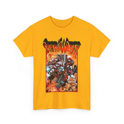 Stormwatch T-Shirt - Jim Lee Art - Battalion, Fuji, Hellstrike - Image/Wildstorm/DC Comics