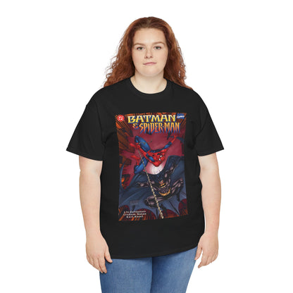 Batman & Amazing Spider-Man T-Shirt - Graham Nolan Art - DC & Marvel Comics
