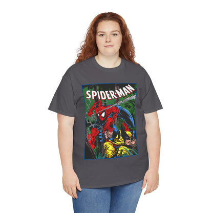 Spider-Man & Wolverine T-Shirt - Todd McFarlane Art - Marvel Comics