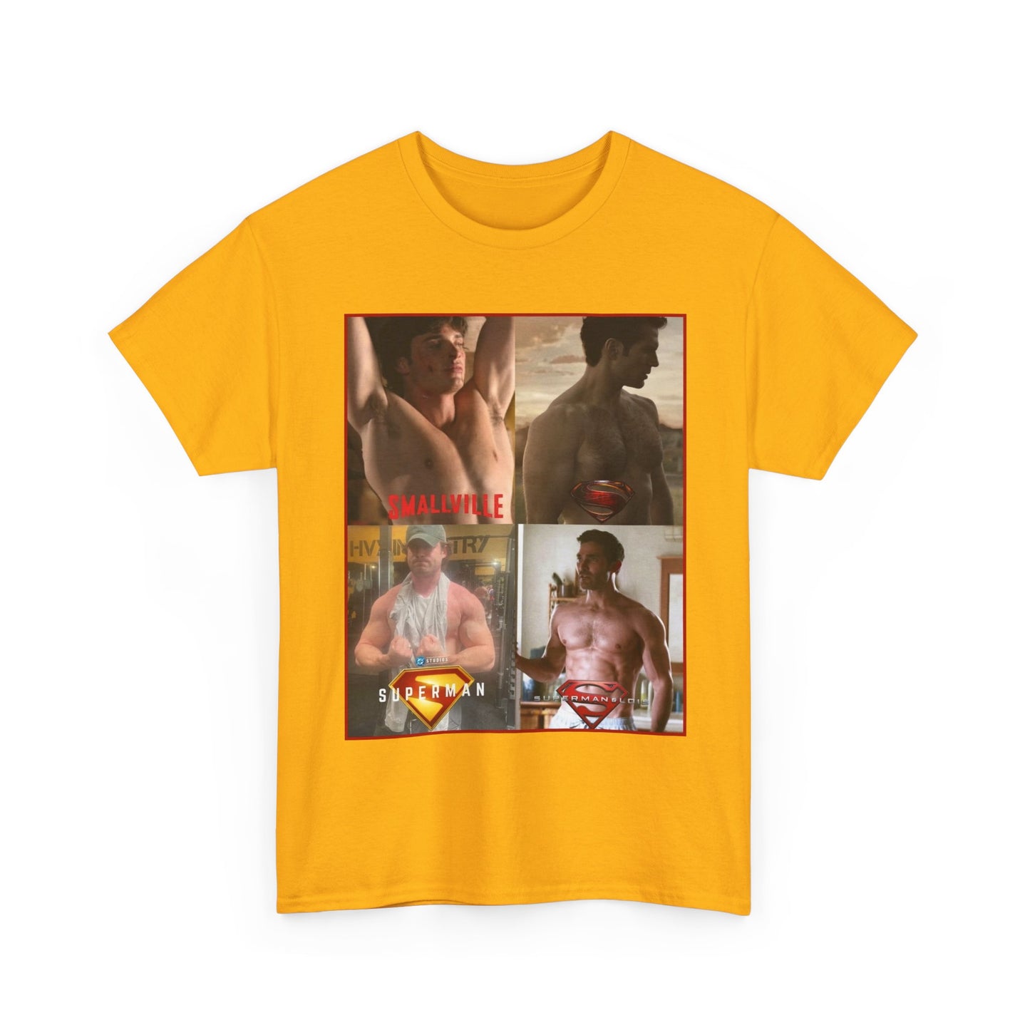 Shirtless Supermen T-Shirt - DC Comics