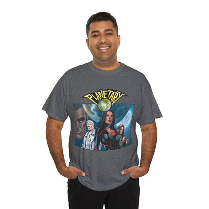Planetary T-Shirt - Phil Jimenez Art - The Drummer, Jakita Wagner & Elijah Snow - DC Comics/Wildstorm - Ellis Story