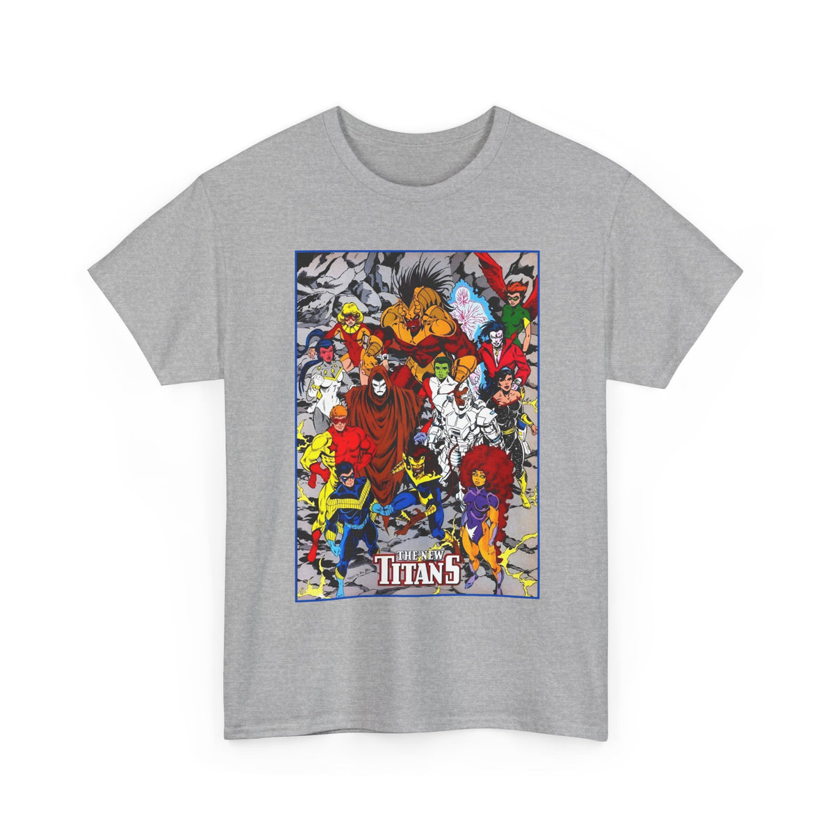 New Titans T-Shirt - Tom Grummett Art - Nightwing, Pantha, Phantasm, Wildebeest, Red Star, Troia - DC Comics