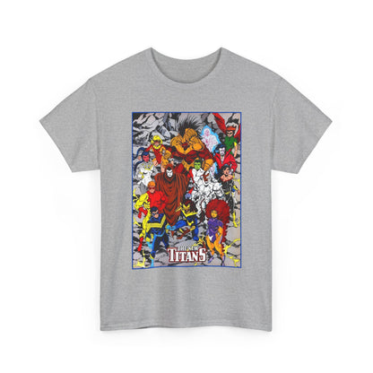 New Titans T-Shirt - Tom Grummett Art - Nightwing, Pantha, Phantasm, Wildebeest, Red Star, Troia - DC Comics