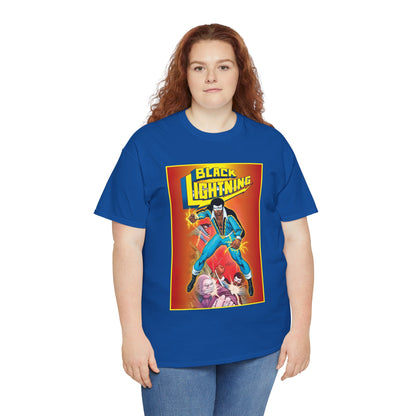 Black Lightning T-Shirt - Trevor Von Eeden Art - Jefferson Pierce - Suicide Slum, Metropolis - DC Comics