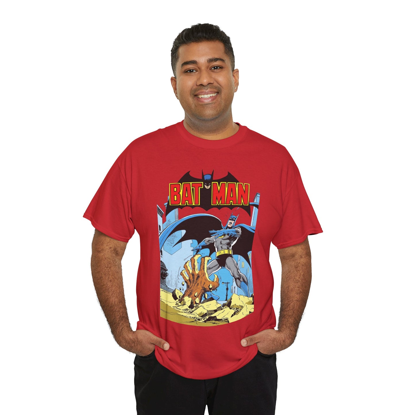 Batman T-Shirt - Jim Aparo Art - Bronze Age Art - Vs the Mole - DC Comics