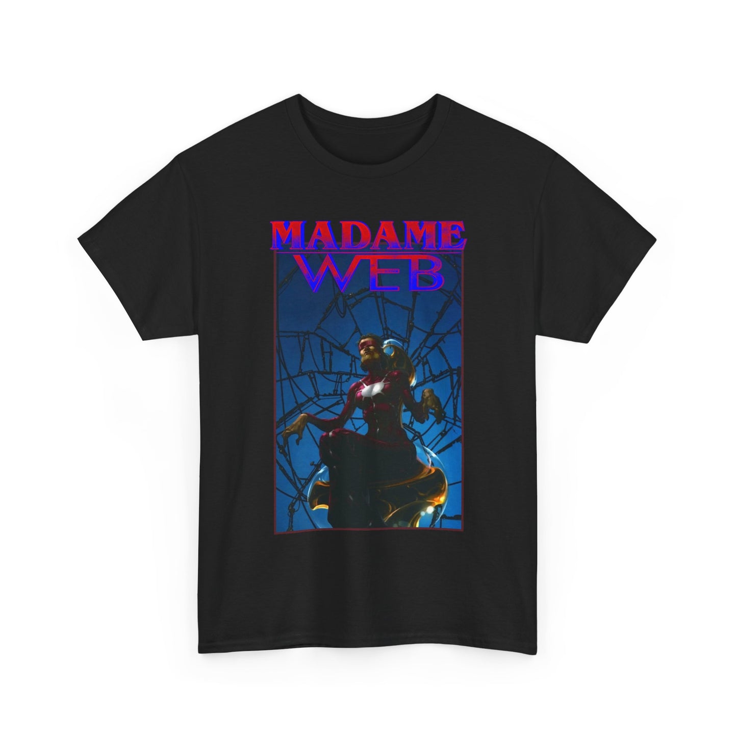 Madame Web T-Shirt - Clayton Crain Art - Spider-Man Character - Marvel Comics