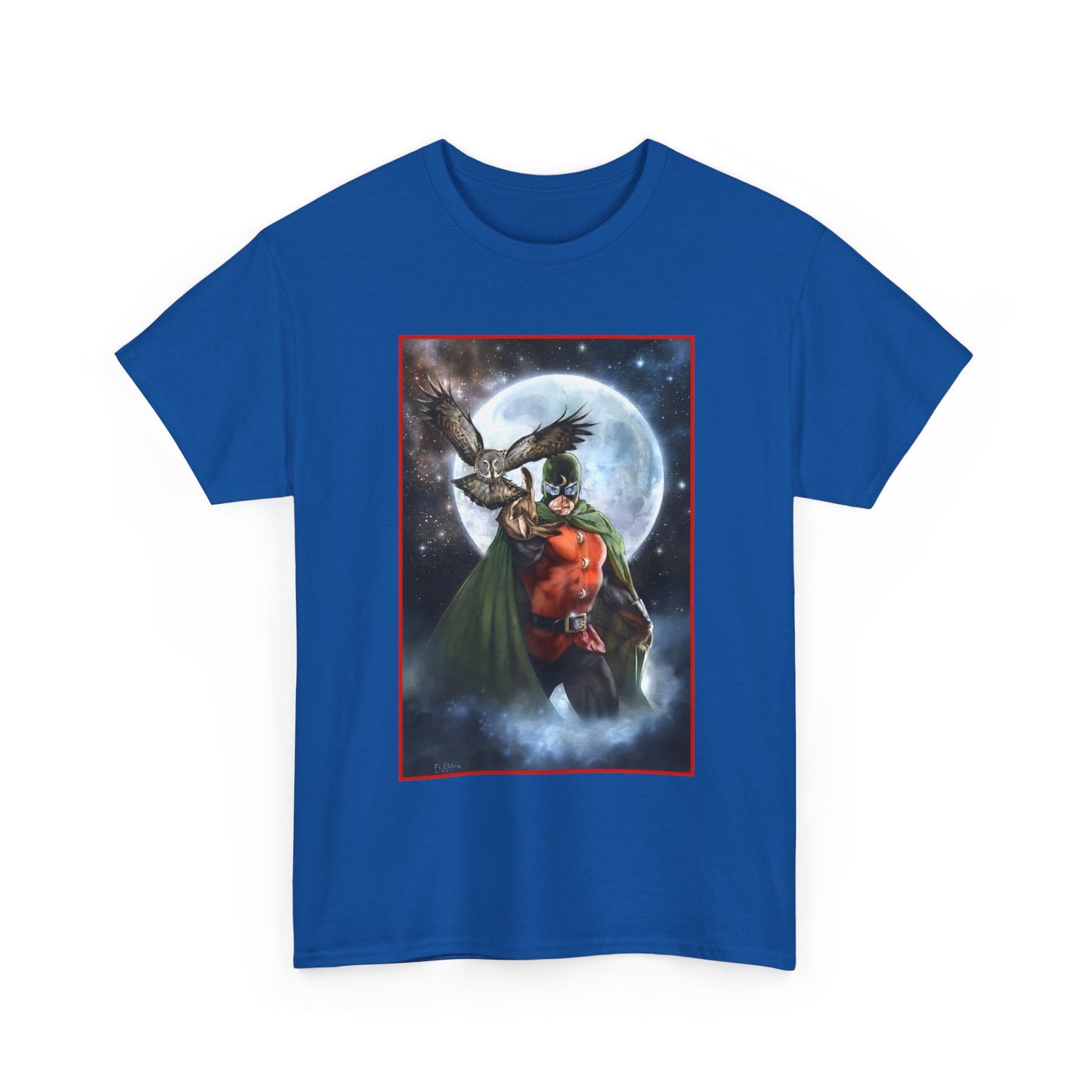 Doctor Mid-Nite T-Shirt - DC Comics - Golden Age Justice Society/JSA Member - Fleming Art