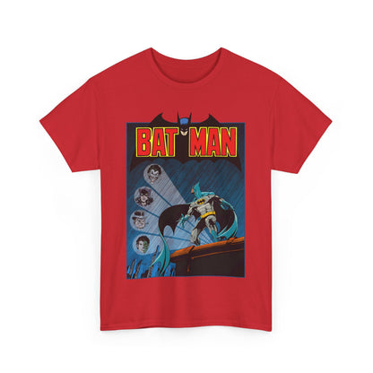 Batman T-Shirt - DC Comics - Catwoman, Joker, Two-Face, Penguin - Bronze Age Art - Gotham City