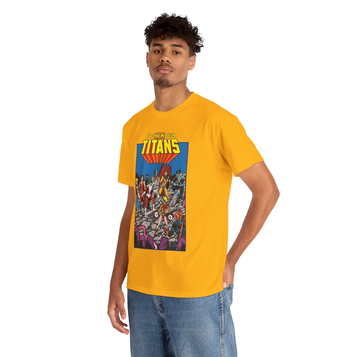 New Teen Titans T-Shirt - George Perez Art - Judas Contract - Tales of the Teen Titans Annual #3 Cover Art - DC Comics