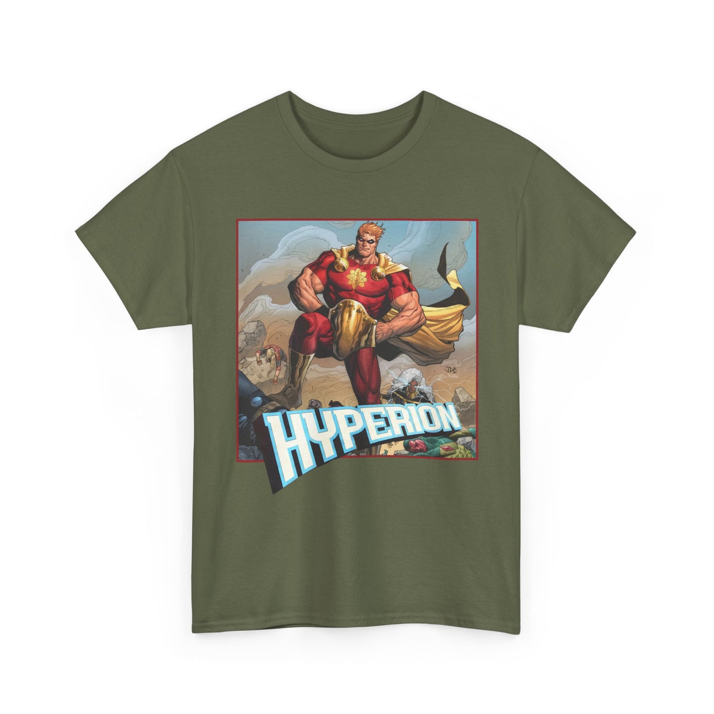 Hyperion T-Shirt - Joshua Cassara Art - Squadron Supreme - Marvel Comics