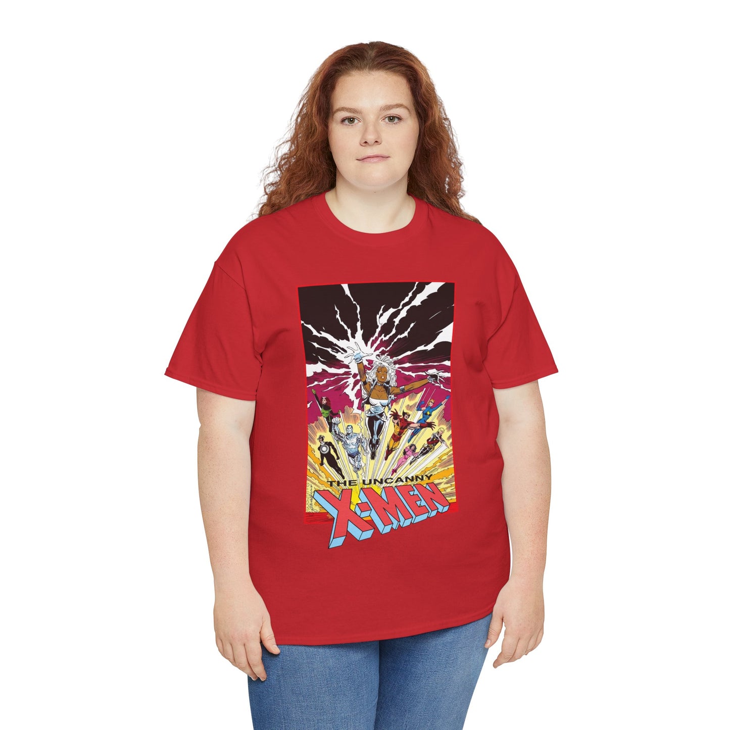 Uncanny X-Men T-Shirt - Marc Silvestri Art - Outback Era - Storm, Wolverine, Dazzler, Longshot, Psylocke, Rogue, Havok - Marvel Comics