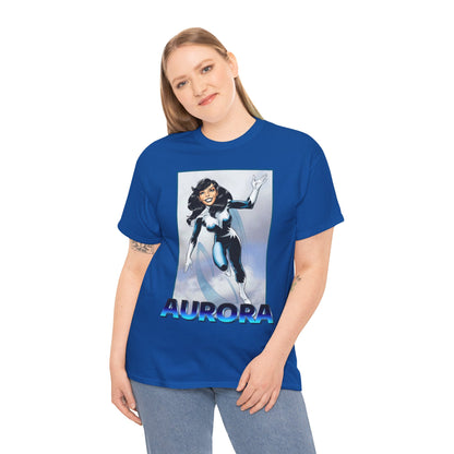 Aurora T-Shirt - John Byrne Art - Alpha Flight Member - Marvel Comics