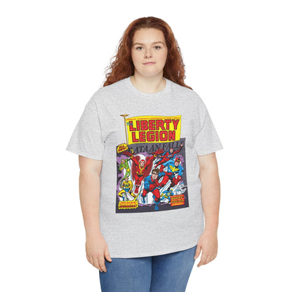 Liberty Legion T-Shirt - Marvel Premiere #29 - Bucky, Miss America, Whizzer, Patriot, Red Raven - Marvel Comics