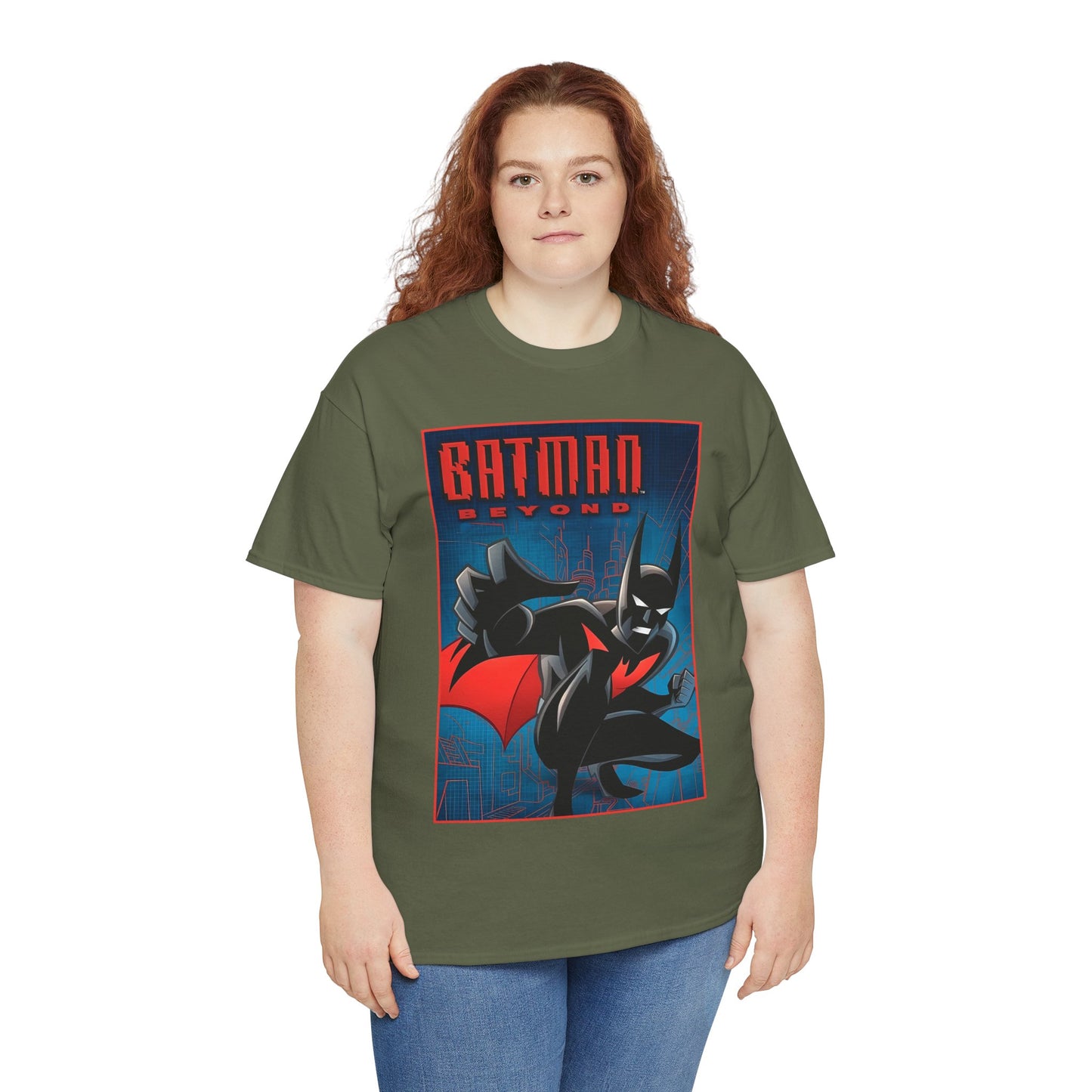 Batman Beyond T-Shirt - Terry McGinnis, Batman of the Future - DC Comics/WB Animation - Bruce Wayne as Mentor