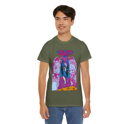 Raven T-Shirt - George Perez Art - New Teen Titans - Trigon, Azarath - DC Comics