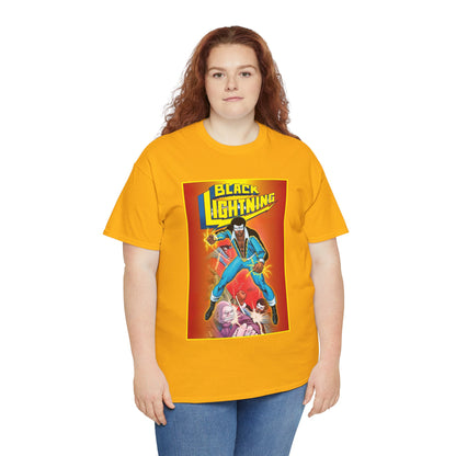 Black Lightning T-Shirt - Trevor Von Eeden Art - Jefferson Pierce - Suicide Slum, Metropolis - DC Comics