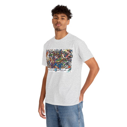 Avengers T-Shirt - George Perez Art - Poster Art of Basically Every Avenger - Marvel Comics