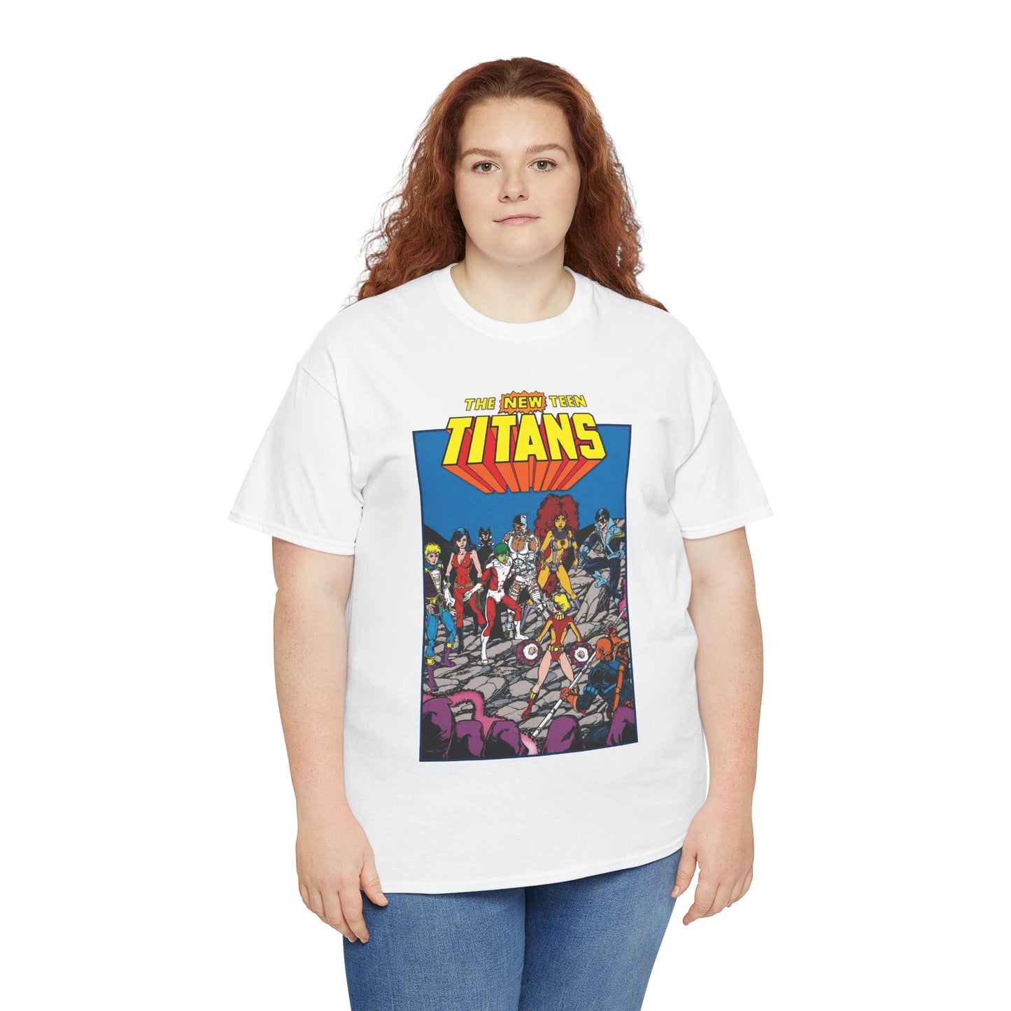 New Teen Titans T-Shirt - George Perez Art - Judas Contract - Tales of the Teen Titans Annual #3 Cover Art - DC Comics