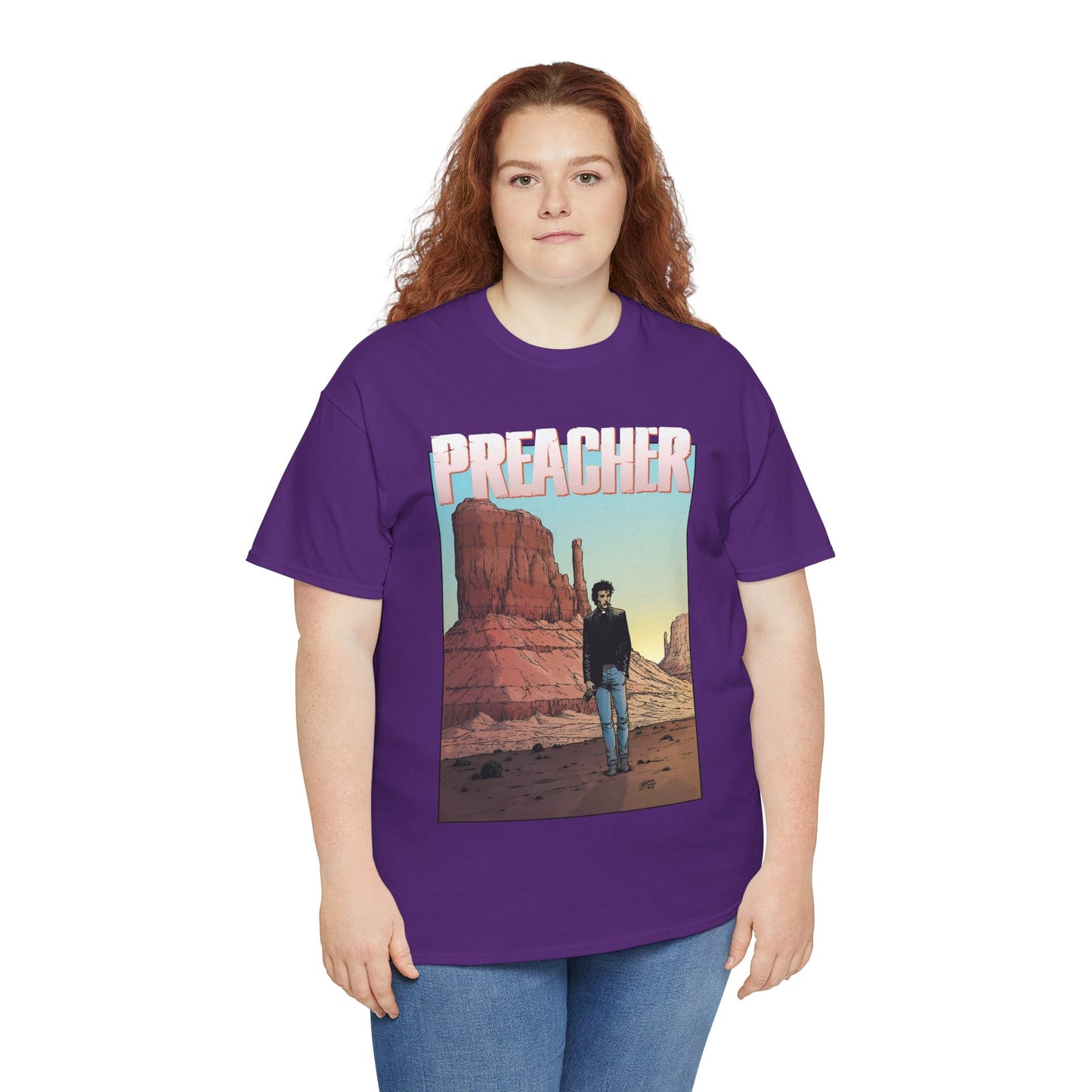 Preacher T-Shirt - Glenn Fabry Art - DC/Vertigo Comics