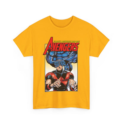 Avengers T-Shirt - George Perez Art - Wonder Man & Beast (Simon Williams & Hank McCoy) - Marvel Comics