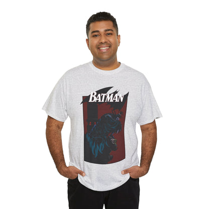 Batman T-Shirt - Kelley Jones Art - 1990s Dark Knight Detective Artwork - Perched on a Gargoyle - DC Comics
