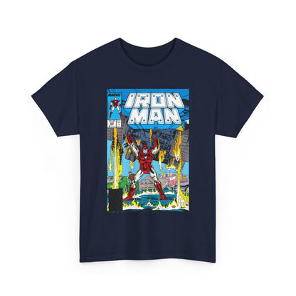 Iron Man #222 T-Shirt - Mark Bright Art - Marvel Comics