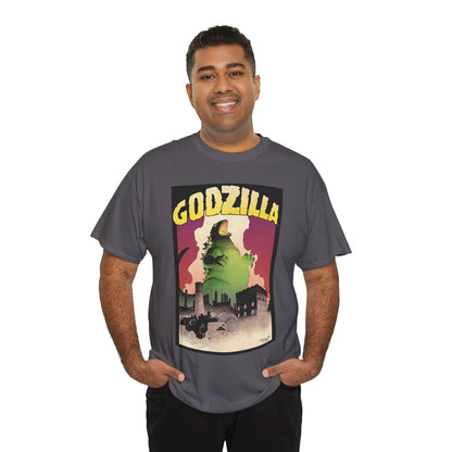 Godzilla T-Shirt - Mike Mignola Art - 1987 Portfolio Artwork - Dark Horse Comics