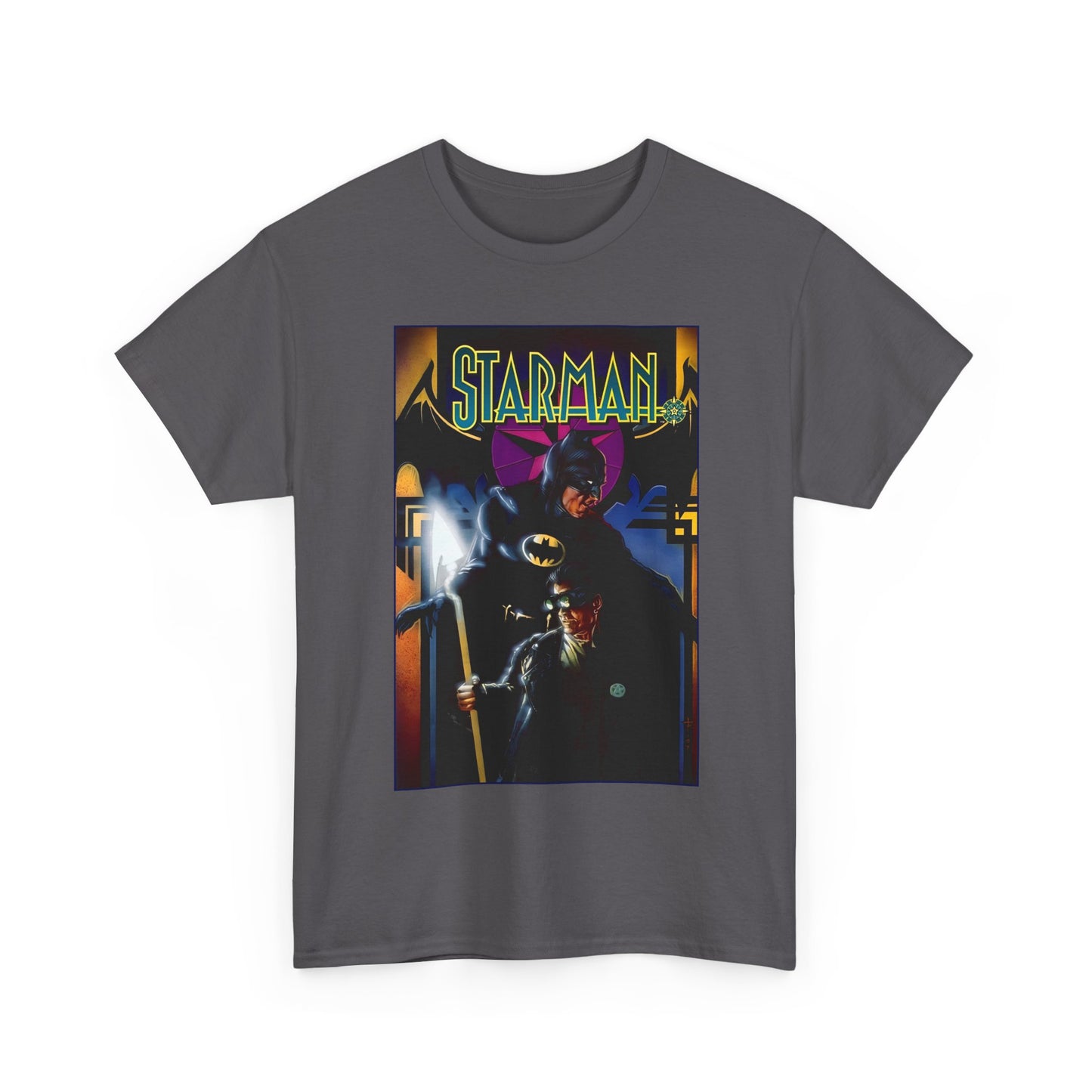 Starman & Batman T-Shirt - Tony Harris Art - Jack Knight - DC Comics
