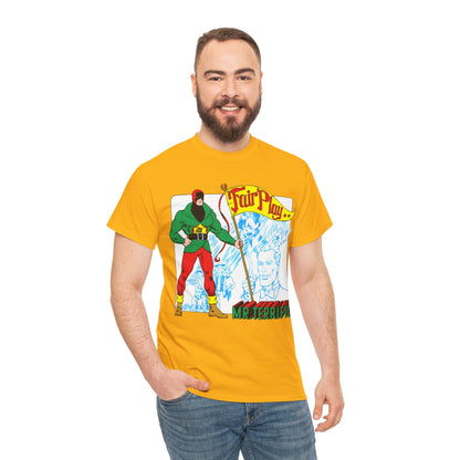 Mr Terrific T-Shirt - Stephen DeStefano Art - Who's Who in the DC Universe Entry - DC Comics