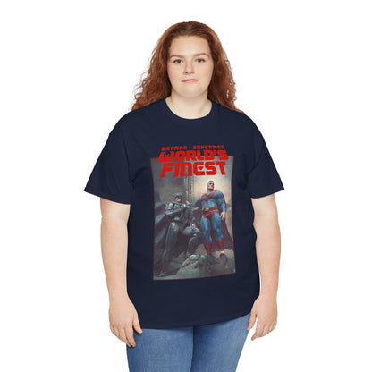 Batman Superman World's Finest T-Shirt - Björn Barends Art - #20 Variant Cover Art - DC Comics
